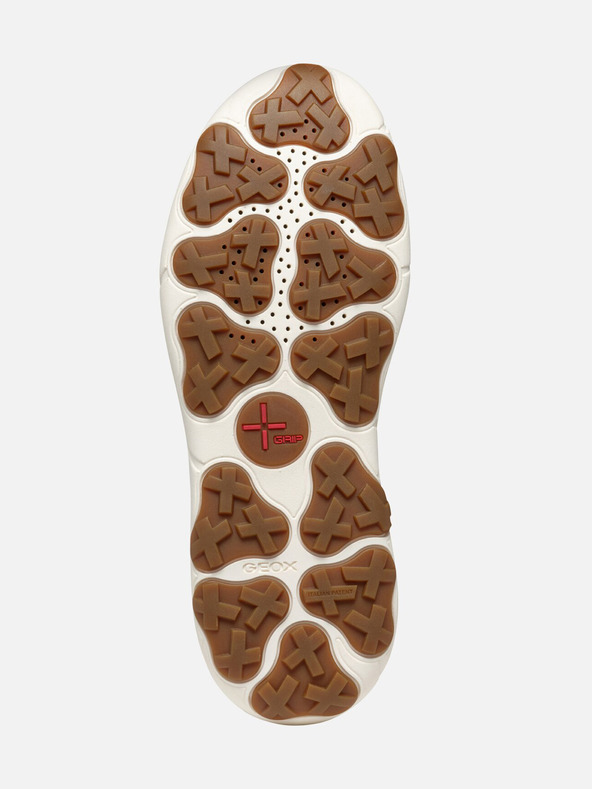 Geox Кафяви мъжки анкъл обувки Geox Nebula + Grip AB