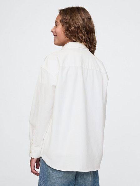 GAP Детска оксфордска риза с голям размер GAP