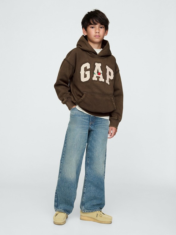 GAP Бебешки суитчър с логото на Western Unisex GAP