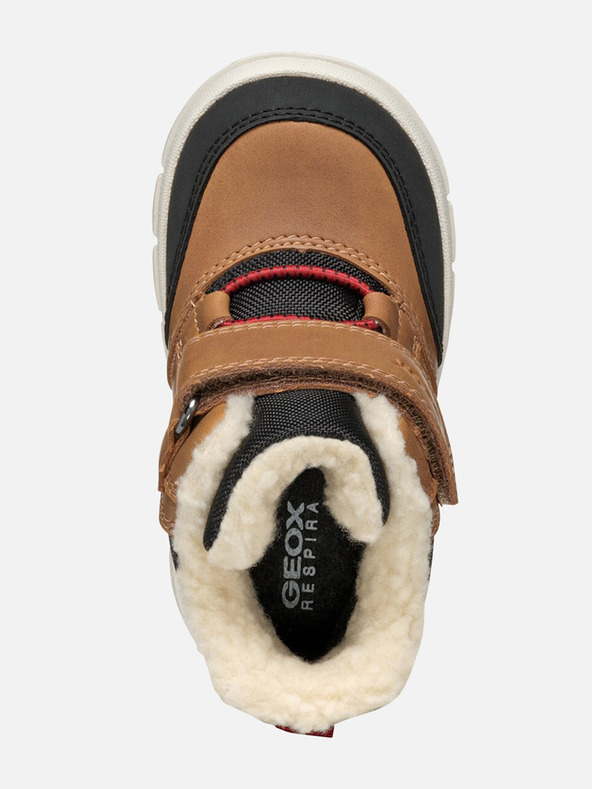 Geox Кафяви зимни обувки за момчета Geox Willaboo B Ab