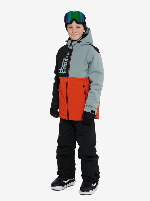 Horsefeathers Детско яке Damien Horsefeathers - сиво