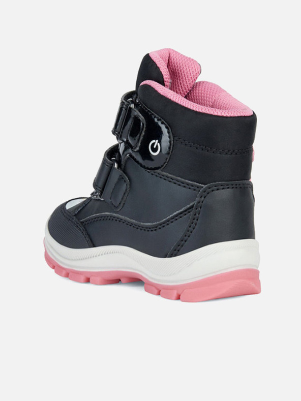 Geox Черни детски обувки за глезена Geox Flanfil ABX