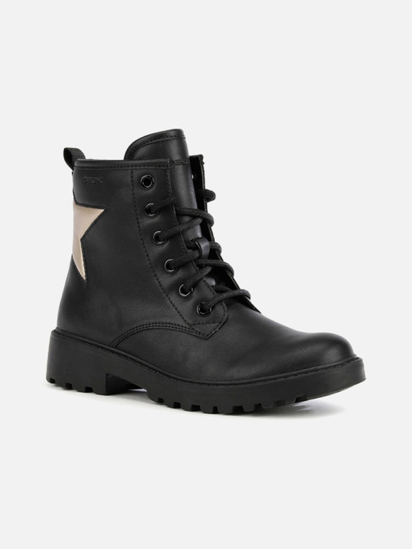 Geox Черни детски анкъл обувки Geox Casey