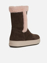 Geox Кафяви зимни обувки за момичета Geox Rebecca WPF