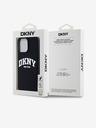 DKNY Течно силиконово лого с арка MagSafe за iPhone 15 Pro Max Black DKNY