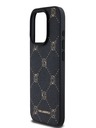 Karl Lagerfeld PU Karl Heads Pattern Magsafe Back Cover за iPhone 15 Pro Max Black Karl Lagerfeld