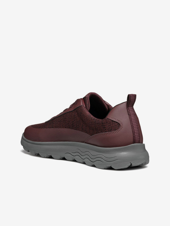 Geox Мъжки маратонки Geox Spherica в цвят бордо