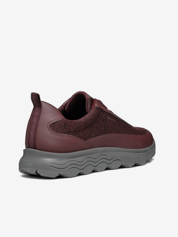 Geox Мъжки маратонки Geox Spherica в цвят бордо