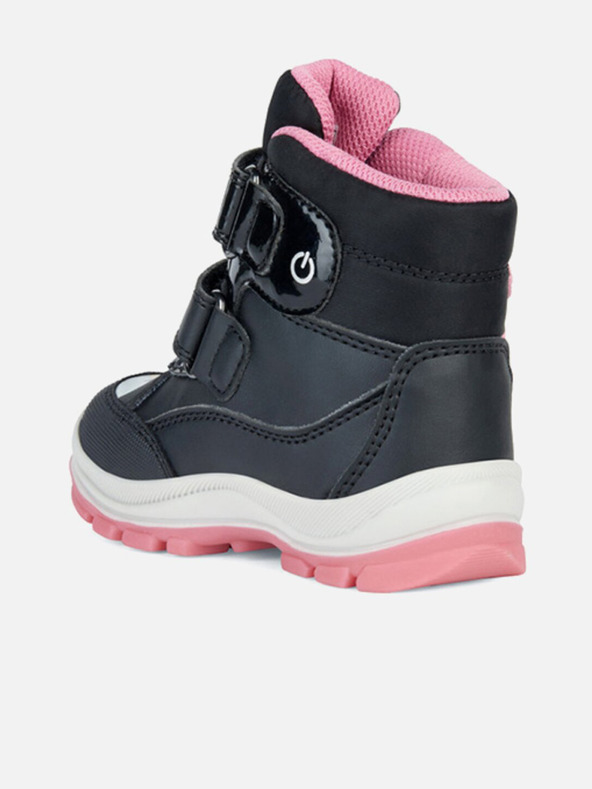 Geox Черни детски обувки за глезена Geox Flanfil ABX