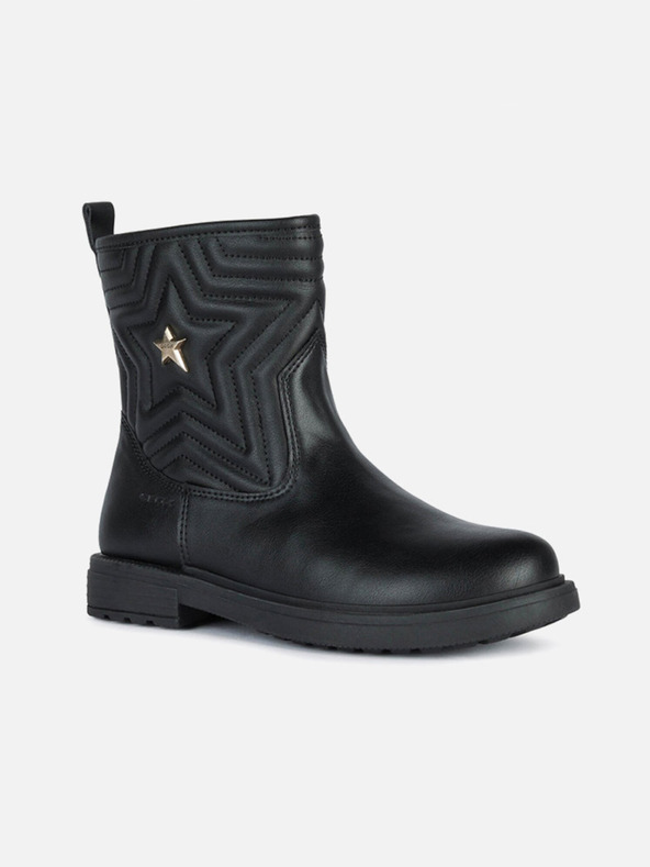 Geox Черни детски обувки за глезена Geox Eclair