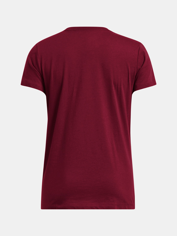 Under Armour Дамска тениска Under Armour UA Rival Logo SS-RED