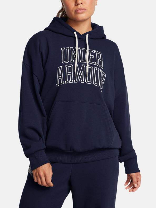 Under Armour Женски суитшърт Under Armour UA Icon HWT Terry OS Hdy-BLU