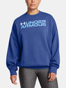 Under Armour Дамски суитшърт Under Armour Rival Fleece WordmarkOS Crew-BLU