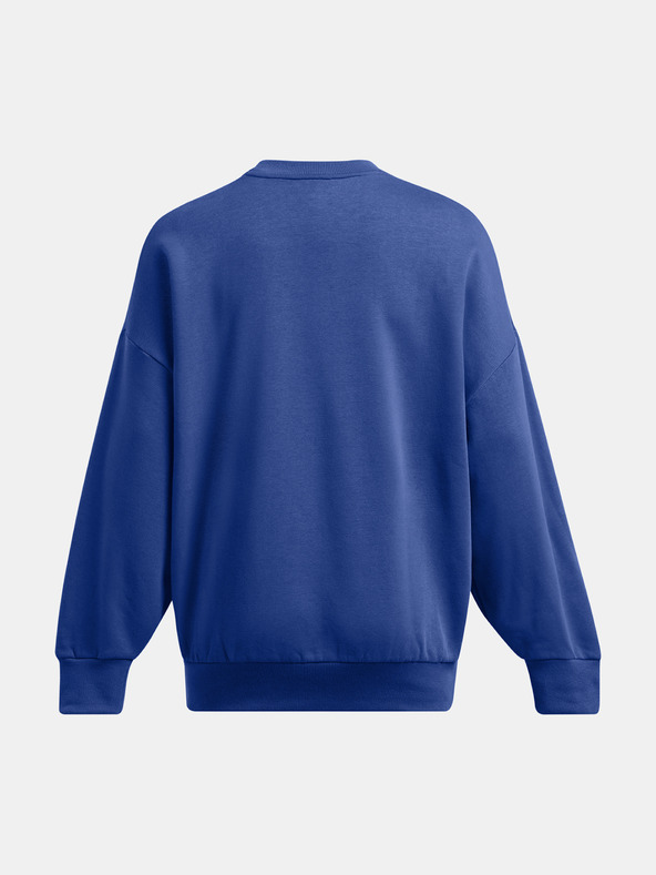 Under Armour Дамски суитшърт Under Armour Rival Fleece WordmarkOS Crew-BLU