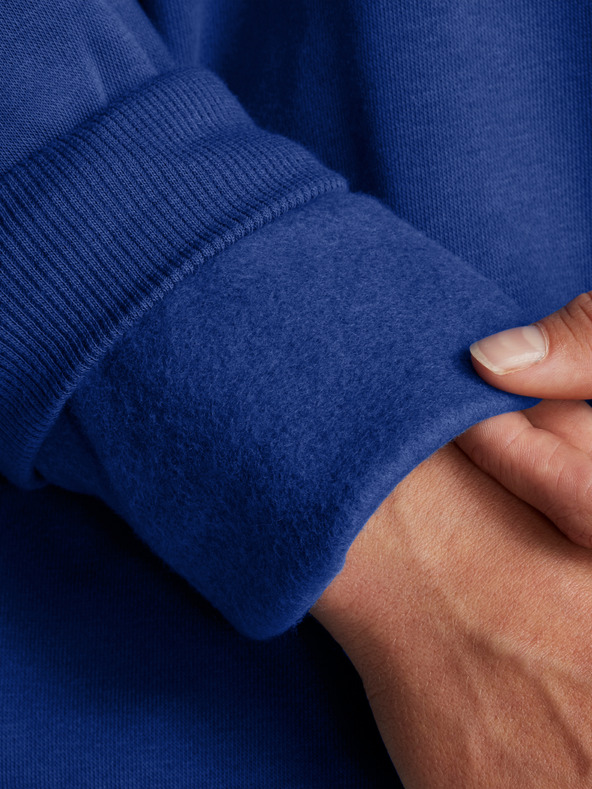 Under Armour Дамски суитшърт Under Armour Rival Fleece WordmarkOS Crew-BLU