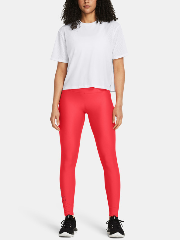 Under Armour Дамски клин Tech Branded Legging на Under Armour - червен