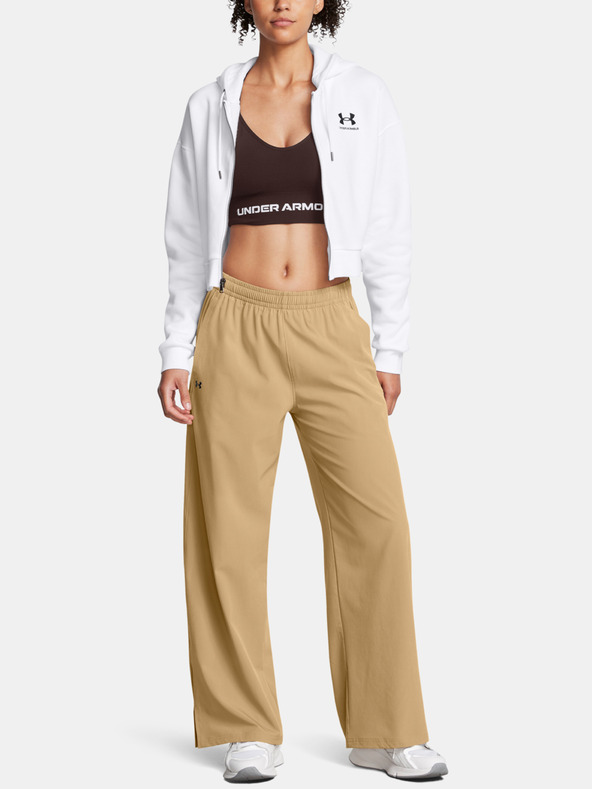 Under Armour Under Armour UA Rival Wide Leg Pant-BRN
