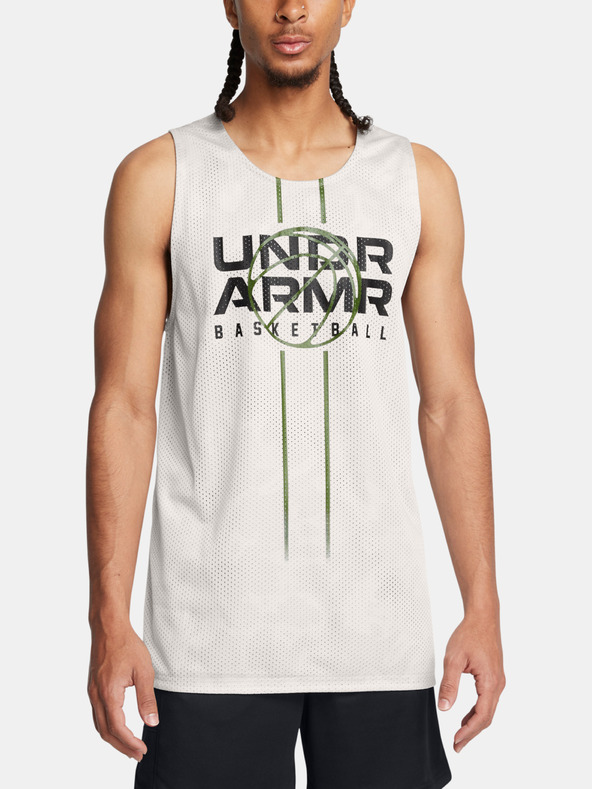 Under Armour Мъжки потник Under Armour UA Zone Reversible Jsy-GRN