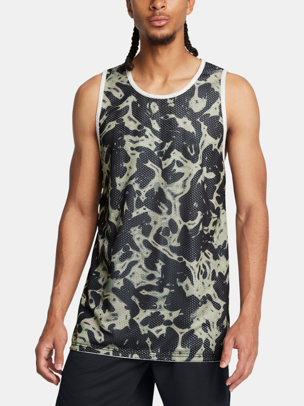 Under Armour Мъжки потник Under Armour UA Zone Reversible Jsy-GRN