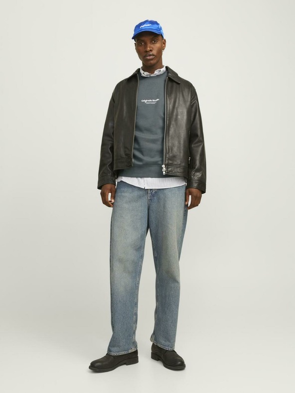 Jack & Jones Мъжки сив суитшърт Jack & Jones