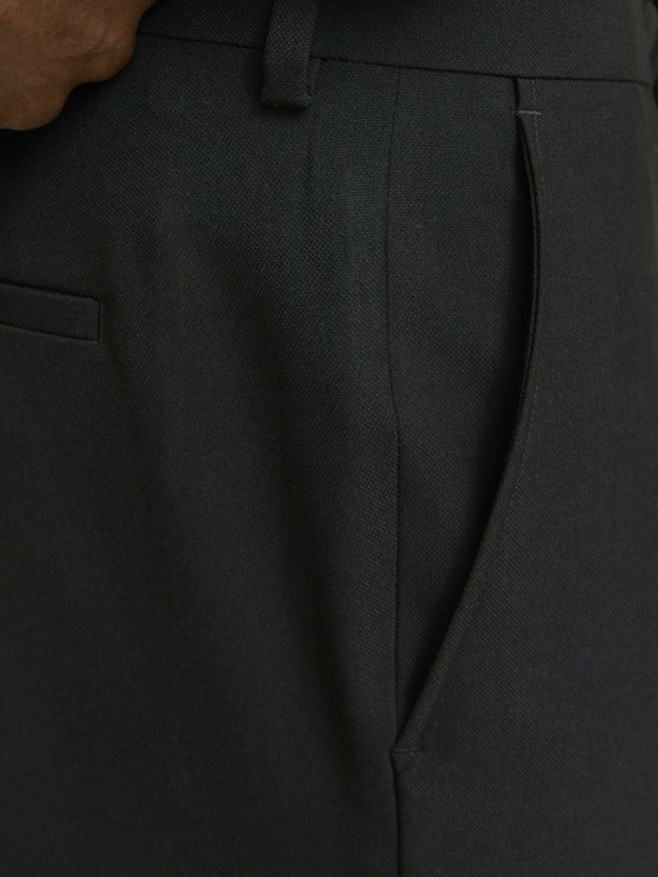 Jack & Jones Черни мъжки панталони Jack & Jones Brush