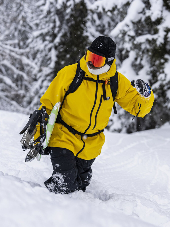 Horsefeathers Terra 3-слойно яке - сулфур Horsefeathers