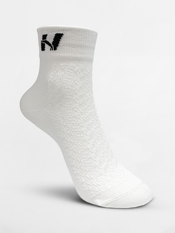 Nebbia NEBBIA "HI-TECH" N-pattern crew socks 130 Nebbia