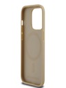 Karl Lagerfeld PU Karl Heads Pattern Magsafe Back Cover за iPhone 14 Pro Max Beige Karl Lagerfeld