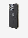Karl Lagerfeld IML Ikonik MagSafe заден капак за iPhone 15 Pro Max черен Karl Lagerfeld