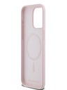 Karl Lagerfeld Течен силиконов Karl and Choupette Magsafe заден капак за iPhone 15 Pro Pink Karl Lagerfeld
