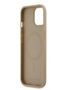 Karl Lagerfeld PU Karl Heads Pattern Magsafe Back Cover за iPhone 15 Beige Karl Lagerfeld