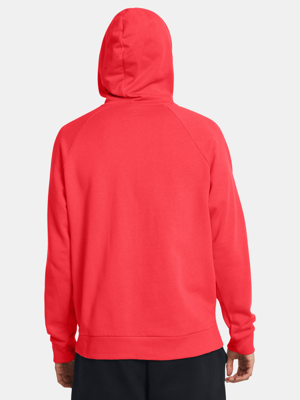 Under Armour Мъжки суитшърт Under Armour UA Rival Fleece Hoodie-RED