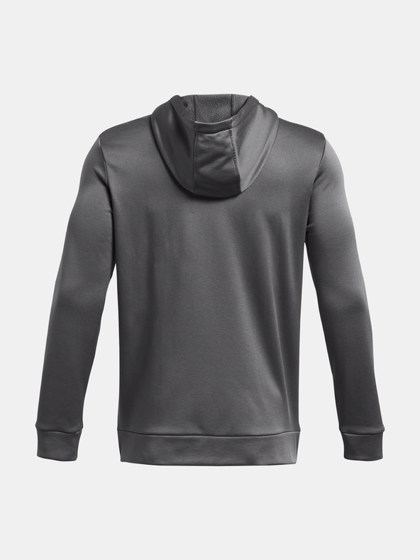 Under Armour Мъжки суитшърт Under Armour UA Armour Fleece FZ Hoodie-GRY