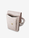 Guess Guess PU 4G метално лого за телефонна чанта Pink