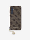 Guess Заден капак Guess 4G Charm за Samsung Galaxy A55 Brown