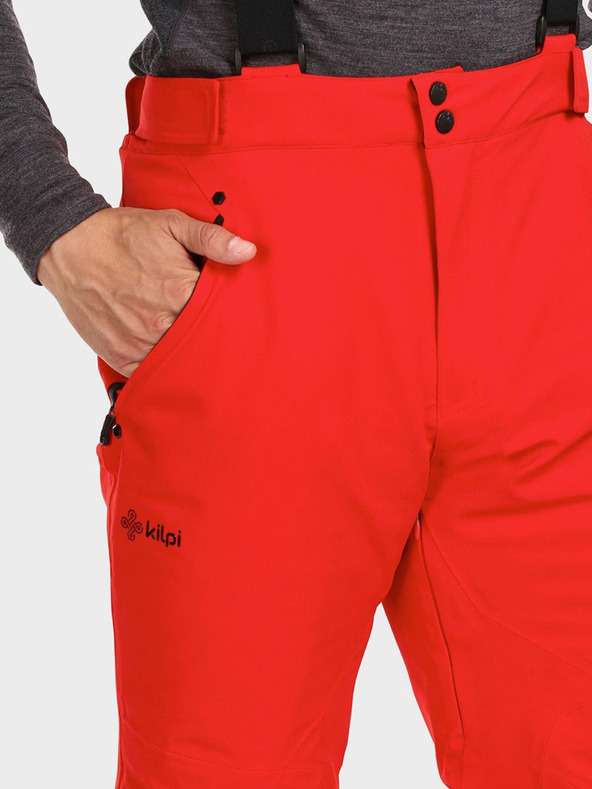 Kilpi Червен мъжки ски панталон Kilpi METHONE