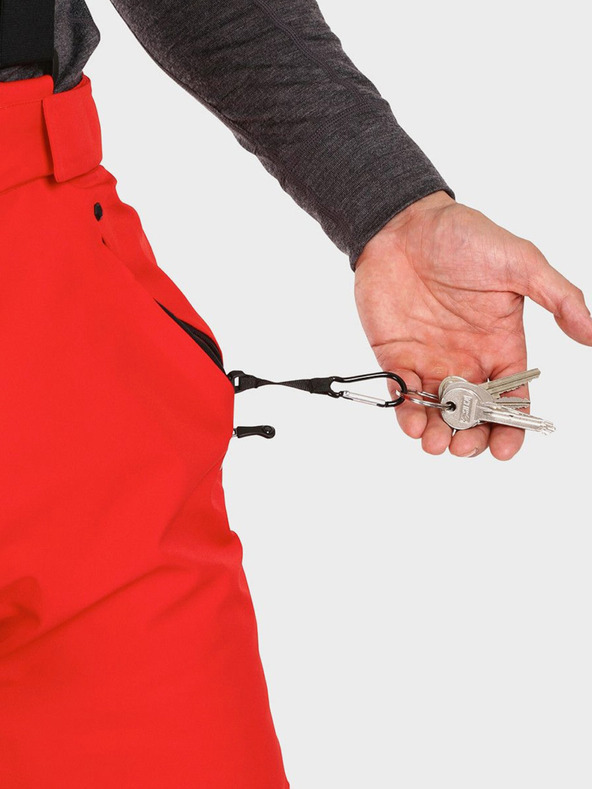 Kilpi Червен мъжки ски панталон Kilpi METHONE