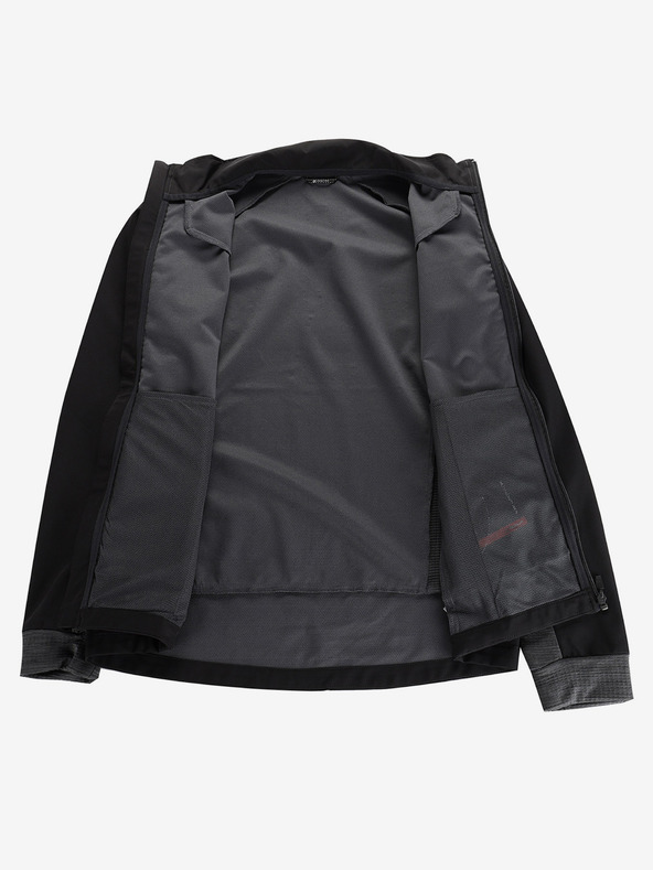 ALPINE PRO Мъжко софтшел яке с мембрана ALPINE PRO UKEB черно