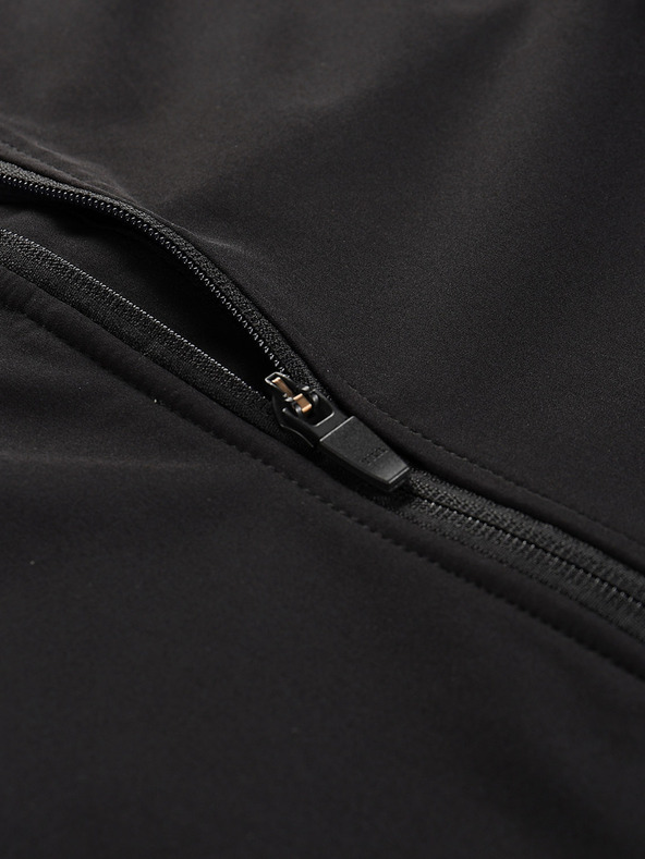 ALPINE PRO Мъжко софтшел яке с мембрана ALPINE PRO UKEB черно