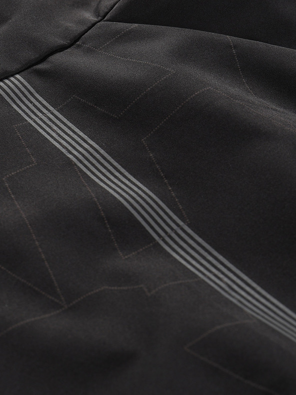 ALPINE PRO Мъжко софтшел яке с мембрана ALPINE PRO UKEB черно