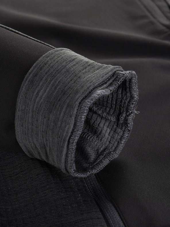 ALPINE PRO Мъжко софтшел яке с мембрана ALPINE PRO UKEB черно