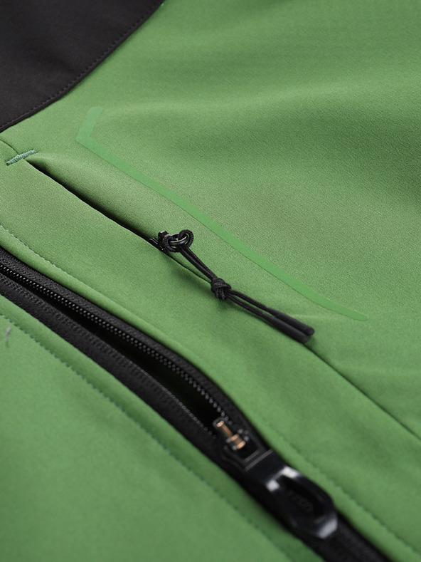 ALPINE PRO Мъжко софтшел яке с мембрана ALPINE PRO ESPRIT treetop