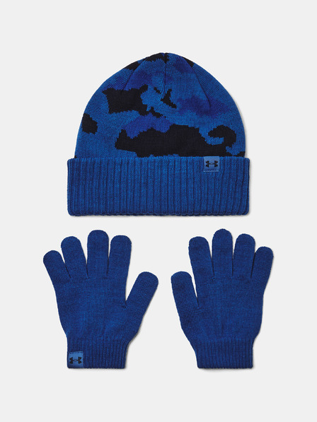 Under Armour Момчета Under Armour B Beanie/Glove Combo-BLU