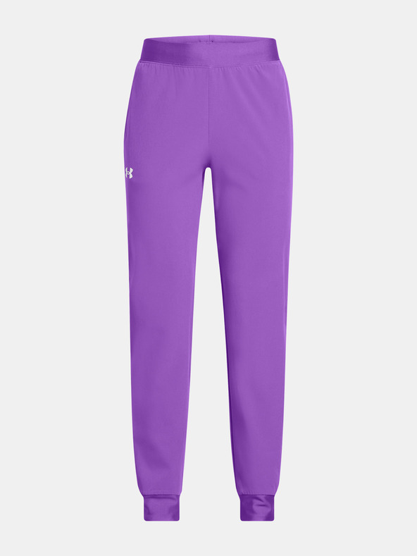 Under Armour Момичешки анцуг Under Armour UA Rival Woven Jogger-PPL