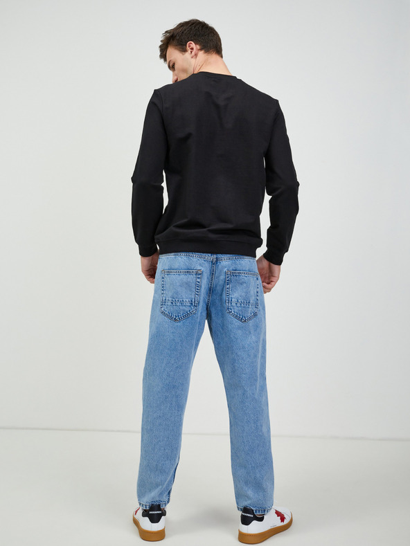 Guess Черна мъжка блуза Guess Audley