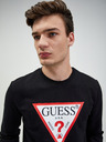Guess Черна мъжка блуза Guess Audley