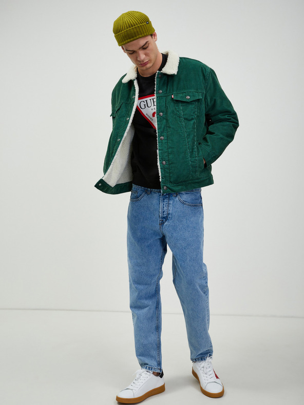 Guess Черна мъжка блуза Guess Audley