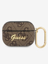 Guess 4G Script PC/PU Airpods Pro Brown Калъф