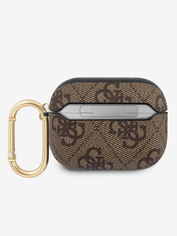 Guess 4G Script PC/PU Airpods Pro Brown Калъф