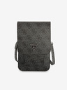 Guess Guess PU 4G Триъгълна чанта за телефон с лого Guess PU 4G Black